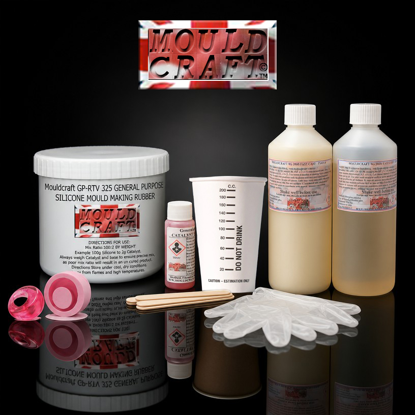 1.5KG Mouldcraft Silicone 325/SG2000 Polyurethane Moulding & Casting Resin Kit