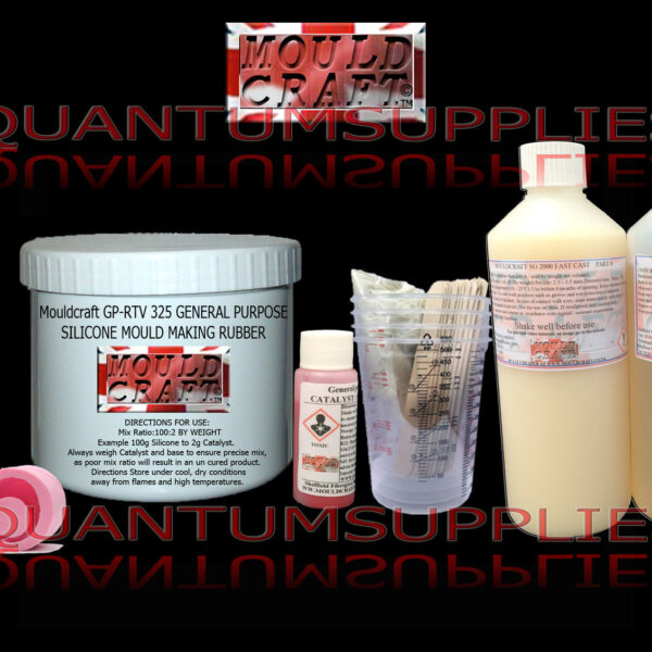 1.5KG Mouldcraft Silicone 325/SG2000 Polyurethane Moulding & Casting Resin Kit