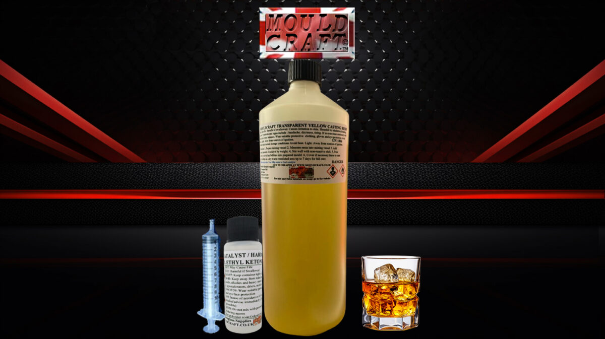 1kg Yellow transparent casting resin
