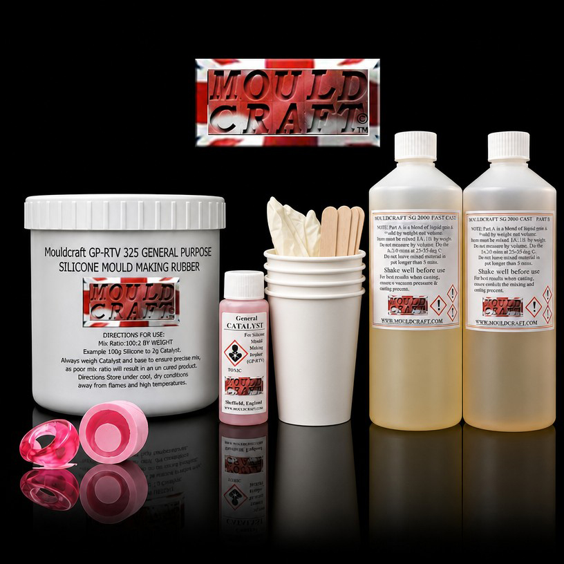 3kg Kit 325/SG2000 Mouldcraft Silicone & Polyurethane Moulding & Casting Resin