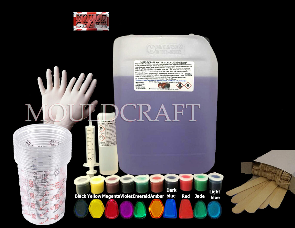 5kg clear casting colours- pack gift