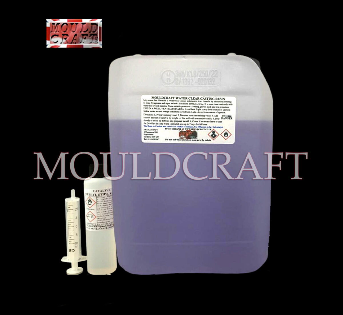5kg water clear casting resin