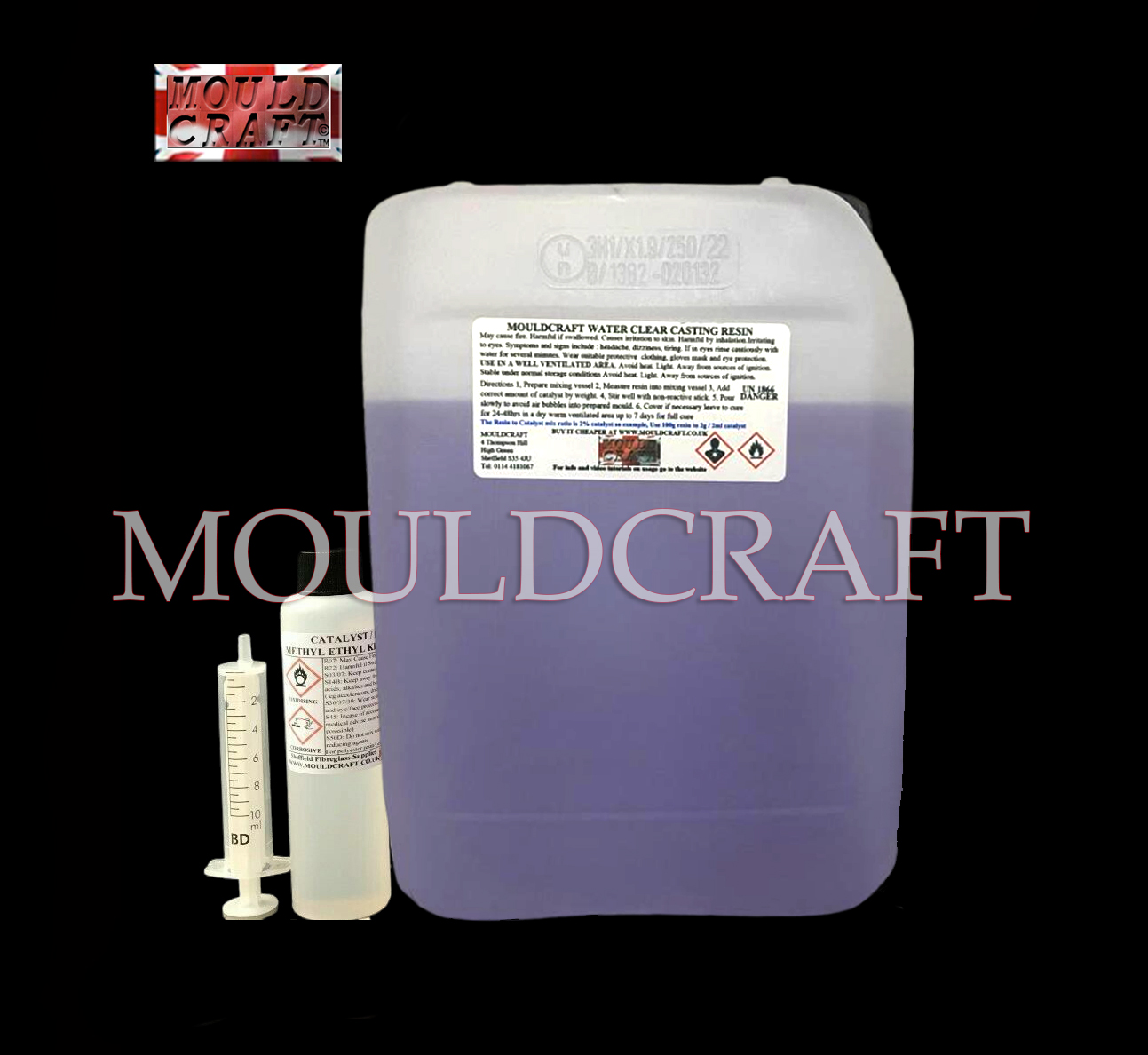 5kg water clear casting resin
