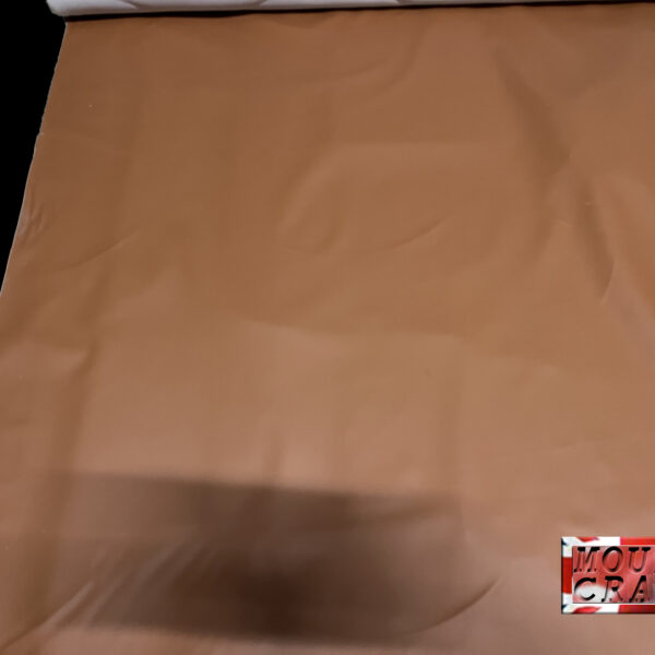 Faux Tan Vinyl Fabric  Upholstery